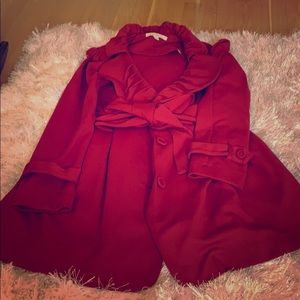 Red blazer
